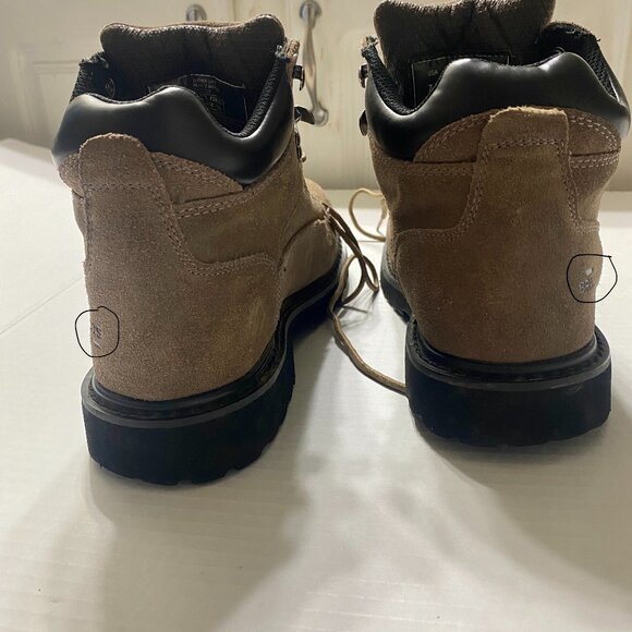 Brazos | Steel Toe | Work Boots/Hiking Boots| Tan/Black | Used- Size 7.5 - Picture 2 of 4